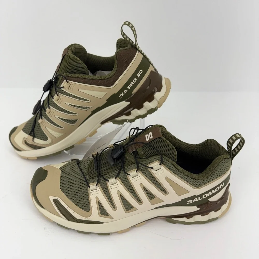 XA Pro 3D V9 Men Size 8 Trail Running Shoe Deep Lichen Green New in Box